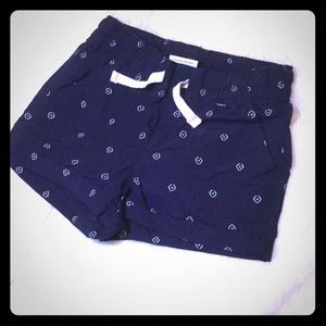 NWOT Blue Cuffed Shorts